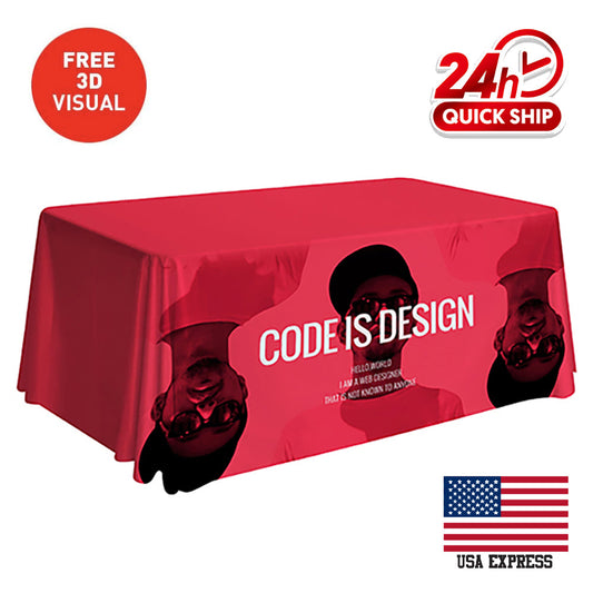 7.37oz Table Throw Material (Direct Dye-Sublimated)