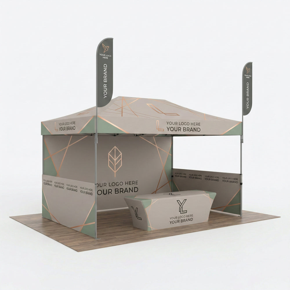 15' x 10' Custom Printed Canopy Tents