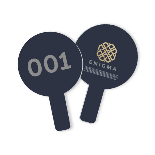 Auction Paddles