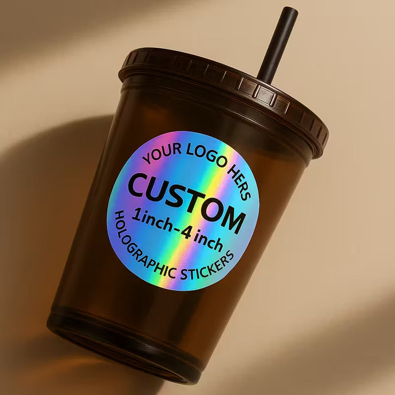 Custom Holographic Vinyl Stickers