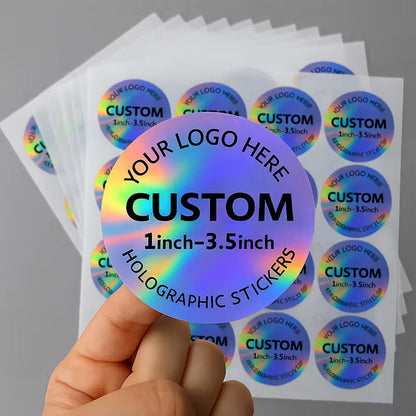 Custom Holographic Vinyl Stickers