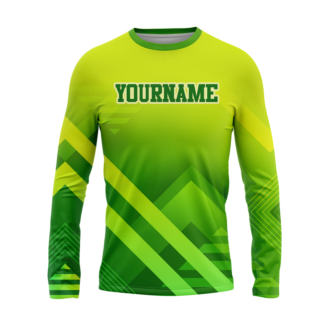 120GSM Milk Silk Long Sleeve Crew Neck (Full Dye Sublimation)#USA500041