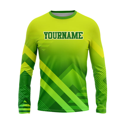 120GSM Milk Silk Long Sleeve Crew Neck (Full Dye Sublimation)#USA500041