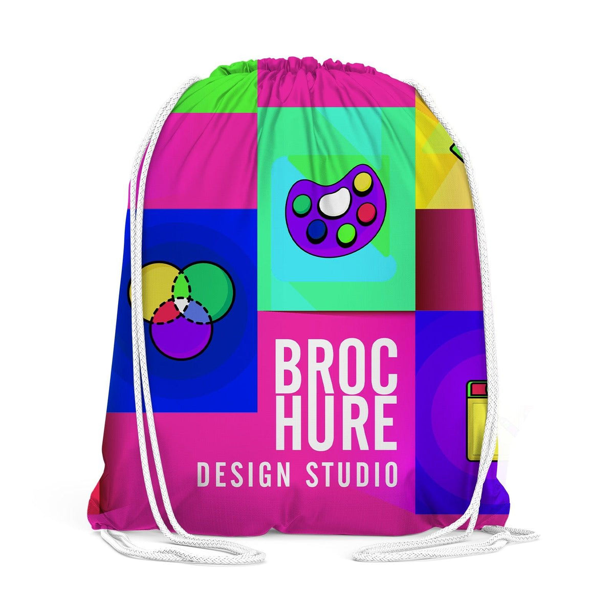 Drawstring Bag (Dye Sublimated) - Soardist