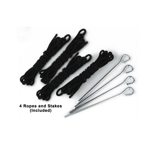 Ropes &Stakes (4pcs)
