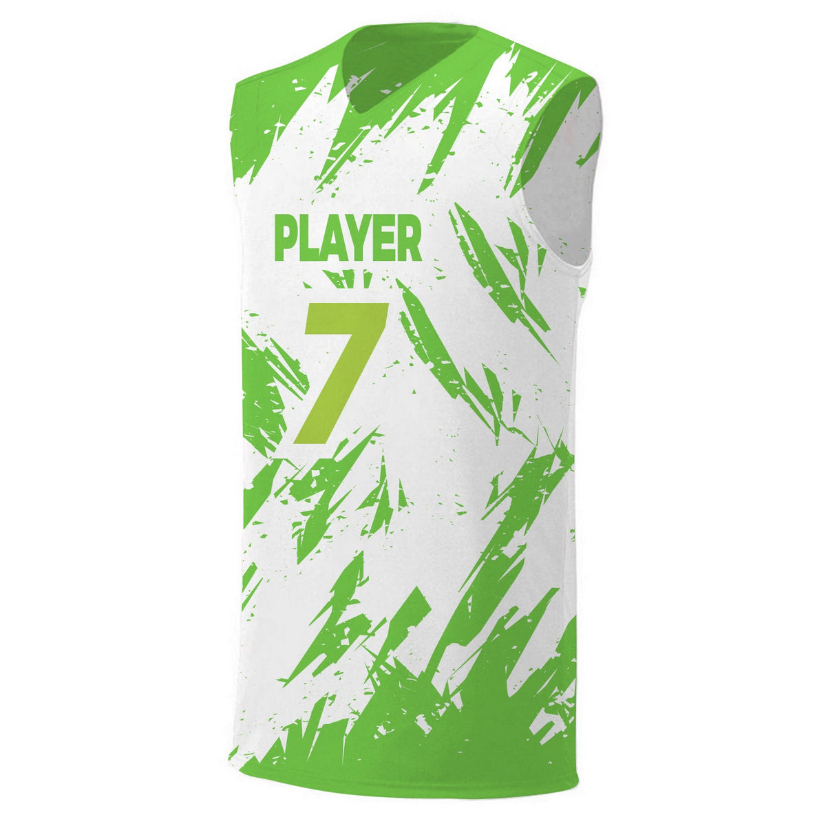 120GSM Milk Silk V Neck Sleeveless (Full Dye Sublimation) #USA500087